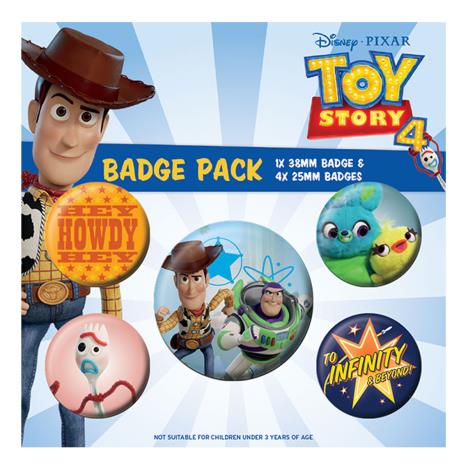 Toy Story 4 Friends for Life Badge Pack £2.99